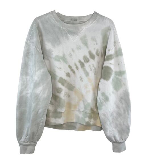 Abercrombie & Fitch Soft A&F Tie Dye Pullover Crewneck Sweatshirt Size Small - Picture 1 of 5